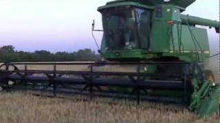 Wheat Harvest On A Real Family Farm in Kansas [upl. by Rattray79]