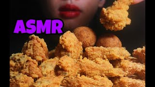 ASMR BHC CHICKEN WINGS CHEESE BALL MUKBANG NO TALKING EATING SOUNDS BHC 치킨윙 치즈볼 먹방 리얼사운드 [upl. by Colman438]