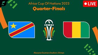 🔴 DR CONGO 🇨🇩 VS 🇬🇳 GUINEA • Africa Cup Of Nations 2023 QuarterFinals Previews Predictions H2H ✅ [upl. by Knowle]