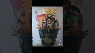 New Orleans Saints Football Snack Basket 🏈 [upl. by Coke]