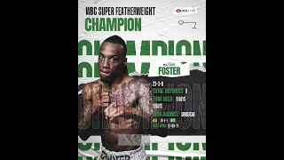 👑 Champion Of The Day  🥊 OShaquie Foster 🇺🇸 2330  🏆 WBC World Super Featherweight [upl. by Aihsetel]