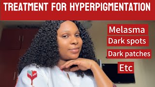 Best treatment products for dark spots dark patchesmelasma etc [upl. by Negriv]