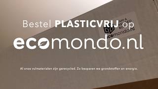 Plasticvrij verpakken met de Karton Schredder van Ecomondo [upl. by Tenneb880]