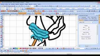 Como hacer ponchados desde cero Tutorial Wilcom Embroidery Studio E2 [upl. by Donell]