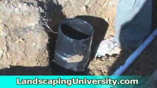 Installing an Manual Cut Off Valve for an Irrigation System [upl. by Longley]