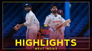 Highlights  West Indies v India  Kohli Unbeaten on 87  2nd Cycle Pure Agarbathi Test Day 1 [upl. by Ylro838]