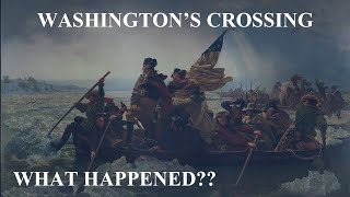 Washington Crossing the Delaware River  Short Histories [upl. by Osnola]