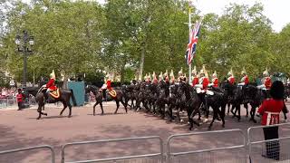 Household Cavalry Trooping the Colour 2023 [upl. by Salangia]