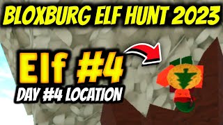 How To Find 4th Elf Location In Bloxburg Elf Hunt 2023  Elf Hunt Bloxburg 2023 [upl. by Celinda]