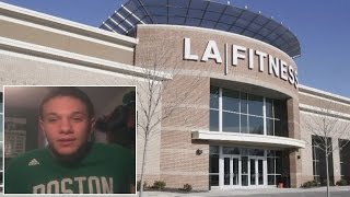 Gym Patron Banned For Life After Getting Locked In An LA Fitness [upl. by Cos]