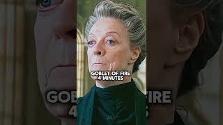 Minerva Mcgonagalls screentime in Harry Potter  minervamcgonagall harrypotter [upl. by Kuhn795]