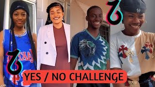 Yes No TikTok compilation 🥰🔥🔥 Banky W Yesno TikTok challenge [upl. by Plate439]