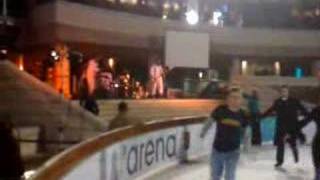 Eskimo Disco ice skaters at Broadgate Arena [upl. by O'Connor268]