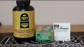 65 PRC 142gr Sierra Match King IMR 7977 [upl. by Ylagam]