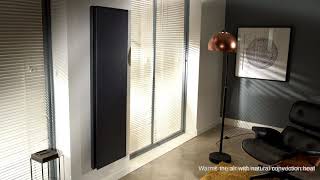 Radialight ICON WiFi Vertical Electric Radiator  Heater Showcase [upl. by Miksen]