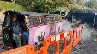 Isle of Man Visit HopTuNaa Steam Train Ride Great Laxey Mine Rly 26102024 [upl. by Tressa931]