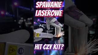 Spawarka laserowa MOST MAXT65  testujemy welding laserwelding shorts shortvideos [upl. by Elleinahc]