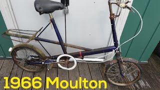 1966 Moulton vintage cargo bike [upl. by Haroved]