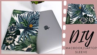 HOW TO MAKE A MACBOOK  LAPTOP BAG IN 30 MINS 2023 EASY DIYSEWING PROJECT UNDER 30 MINS [upl. by Nylatsirk]