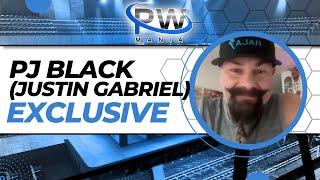 PJ Black Explains His New Look Pitches New Character To WWE Discusses AEW Talks His Future [upl. by Hawkie]