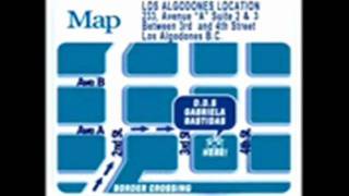 Los Algodones map  Call 619 818 1303 [upl. by Metcalf871]