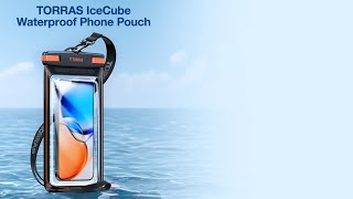 TORRAS IPX8 Waterproof Phone Pouch Floating Underwater Screen Touchable Waterproof Phone Case [upl. by Rednasyl404]