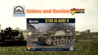 Unboxing and Review Warlord Games Bolt Action Stug III Ausf G Unboxing [upl. by Jala]