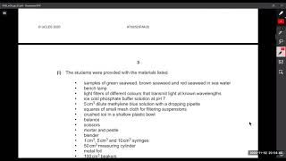 A2 BIOLOGY PAPER 5 REVISION [upl. by Ahaelam]