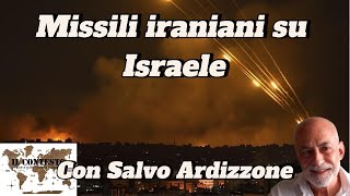 Missili iraniani su Israele  Salvo Ardizzone [upl. by Adnalay]