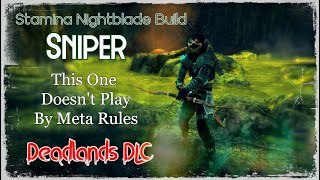 Stamina Nightblade PvE Build Deadlands Sniper [upl. by Renrut]