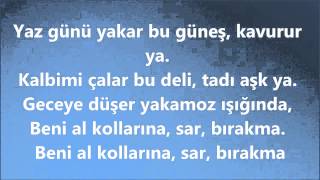 Hadise  Yaz Günü SözlerLyrics [upl. by Ora915]