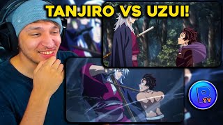 TANJIRO CHEGA NO TREINAMENTO  KIMETSU NO YAIBA 4X03 REACT [upl. by Shamus]