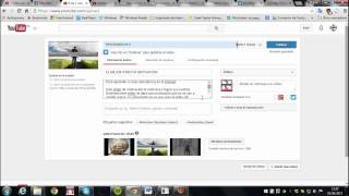 ¿Cómo subir videos a tu canal colocar descripción y colocar etiquetas [upl. by Uamak33]