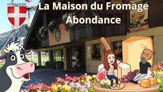 A la découverte des secrets de la fabrication du fromage dAbondance à la Maison du Fromage [upl. by Eimoan312]