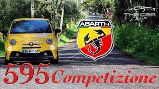 Abarth 595 Competizione 14T 180cv 2017  Estardalhaço amarelo [upl. by Ardnuassac]