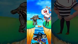 যা মনস্টার জলে । Bangla cartoon Mojar golpo shorts [upl. by Giefer369]