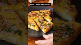 Healthy amp Tasty Moong Dal Toast Recipe 😋🤤😍 Anyone Can Make This ❤ shorts recipe [upl. by Luiza]