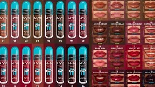 NewNyx Cosmetics LIP IV HYDRATING LIP GLOSS STAINNew Makeup Releases 2024Makeup News 2024 [upl. by Merla]