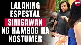 LALAKING ESPESYAL SINIGAWAN NG HAMBOG NA KOSTUMER TBONDubai amp TBONDubaiStories [upl. by Anika]