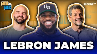 LEBRON JAMES JOINS TO TALK UPCOMING NBA SEASON BRONNY JAMES amp NFL PICKS 🔥  GoJo amp Golic  Sep 20 [upl. by Aisatsana]