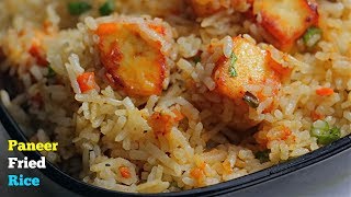 Paneer Fried Rice  పనీర్ ఫ్రైడ్ రైస్  Chinese Style Fried Rice  Tasty Chinese Food [upl. by Winifield]