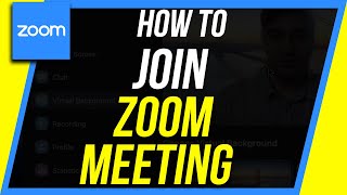 How to Join a Zoom Meeting [upl. by Harad]