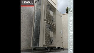 Νέα Μάκρη 2017  HITACHI YUTAKI M RASM6NE  Boiler Assos  Buffer Cosmosolar  belimo [upl. by Mera]