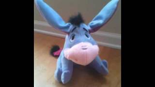 Singing EarFlapping Talking Eeyore [upl. by Eslek]