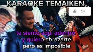 rodrigo tapari karaoke fue culpa de los 2 en vivo versión lento [upl. by Schwitzer]