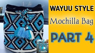 How to make WAYUU STYLE Base for Mochilla Bags I PART 4 [upl. by Corsetti]