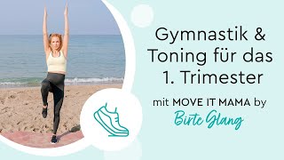 Schwangerschaftsgymnastik amp Toning 20 Minuten  1 Trimester  LILLYDOO Fitnessexpertin Birte Glang [upl. by Nageet171]