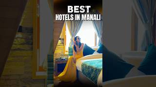 best hotels in manali with view hotels manali ytshorts travelblogger hostels [upl. by Lutim]