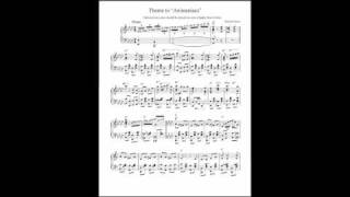 Animaniacs Theme piano sheet music transcription [upl. by Nareht]