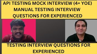 API Testing Interview Questions and Answers 3 YOE [upl. by Fran]